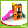 Barato indoor independiente playset plástico tobogán para niños LE.HT.021 Calidad Asegurada